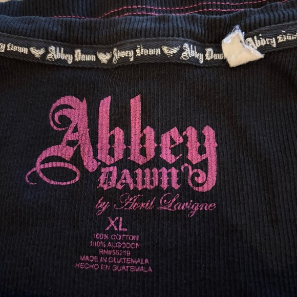 Abbey Dawn by AVRIL LAVIGNE Tank Top!!!! Rare, ultra rare!!!!! Can't find this - Picture 5 of 5